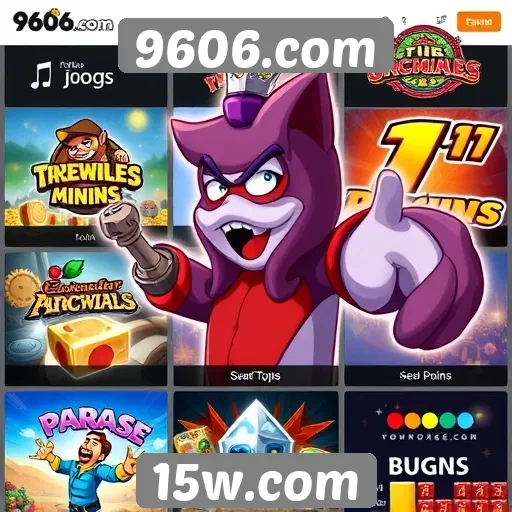 Avaliação dos jogos disponíveis em 9606.com